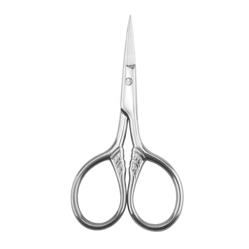 Amazon Sells Embossed Eyebrow Clippers Manicure Scissors With Stainless Steel Handle