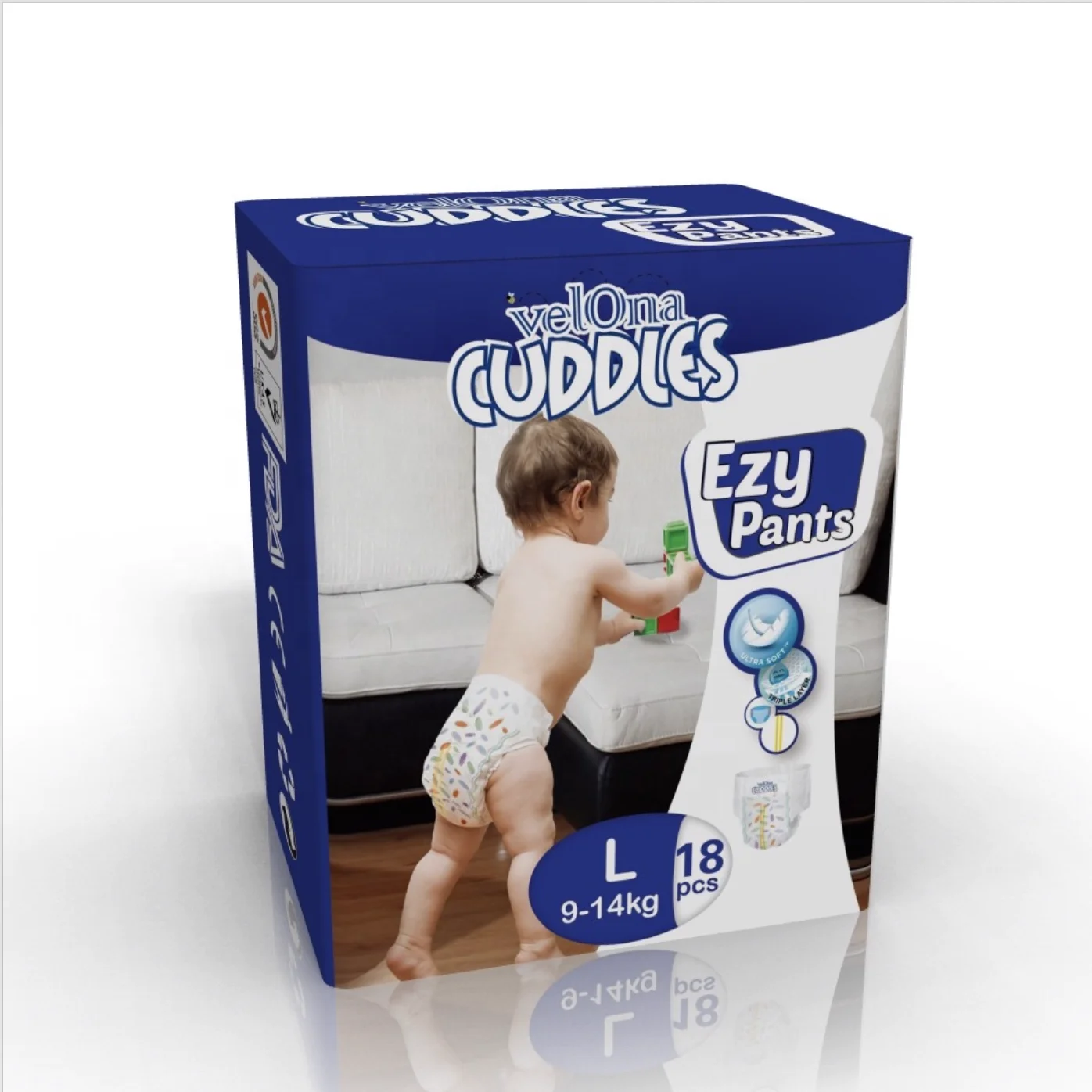  Детские подгузники Drypers изготовленные в