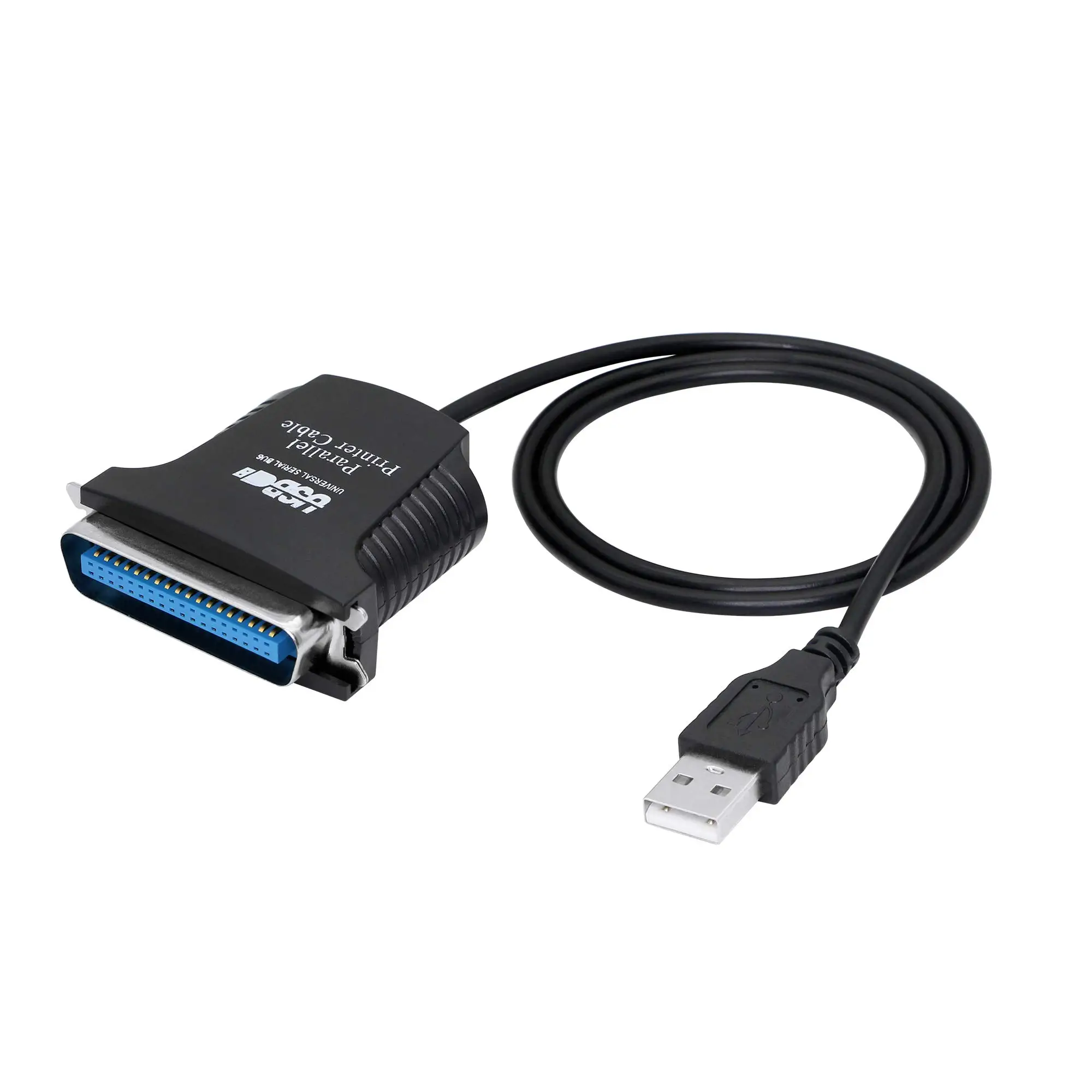 WSY USB 2.0 Type A Male to Centronics 36 CN36 Male Parallel IEEE 1284 Printer Adapter Cable