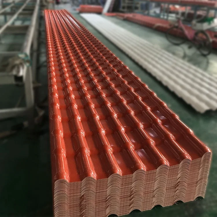 
New roof materials laminated plastic ASA pvc roof panels for outdoor  (1600193260587)