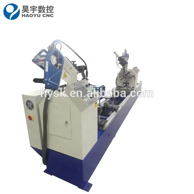 Professional automatic TIG welding stainless steel pipe flange end double circular seam welding machine