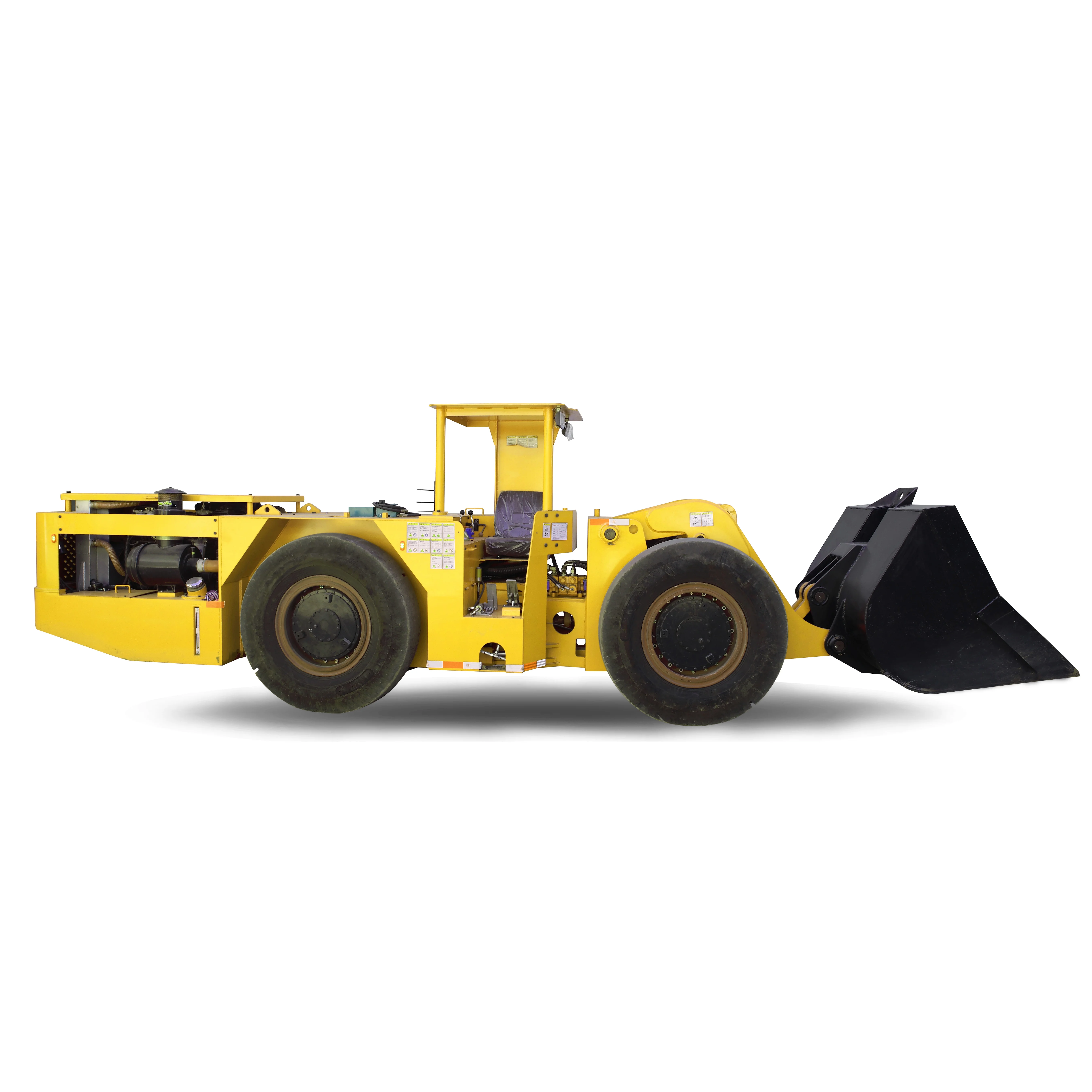 WJ-1.5 Underground Mining  Loader with Diesel Wheel Loader, Mining Scooptram Scaler