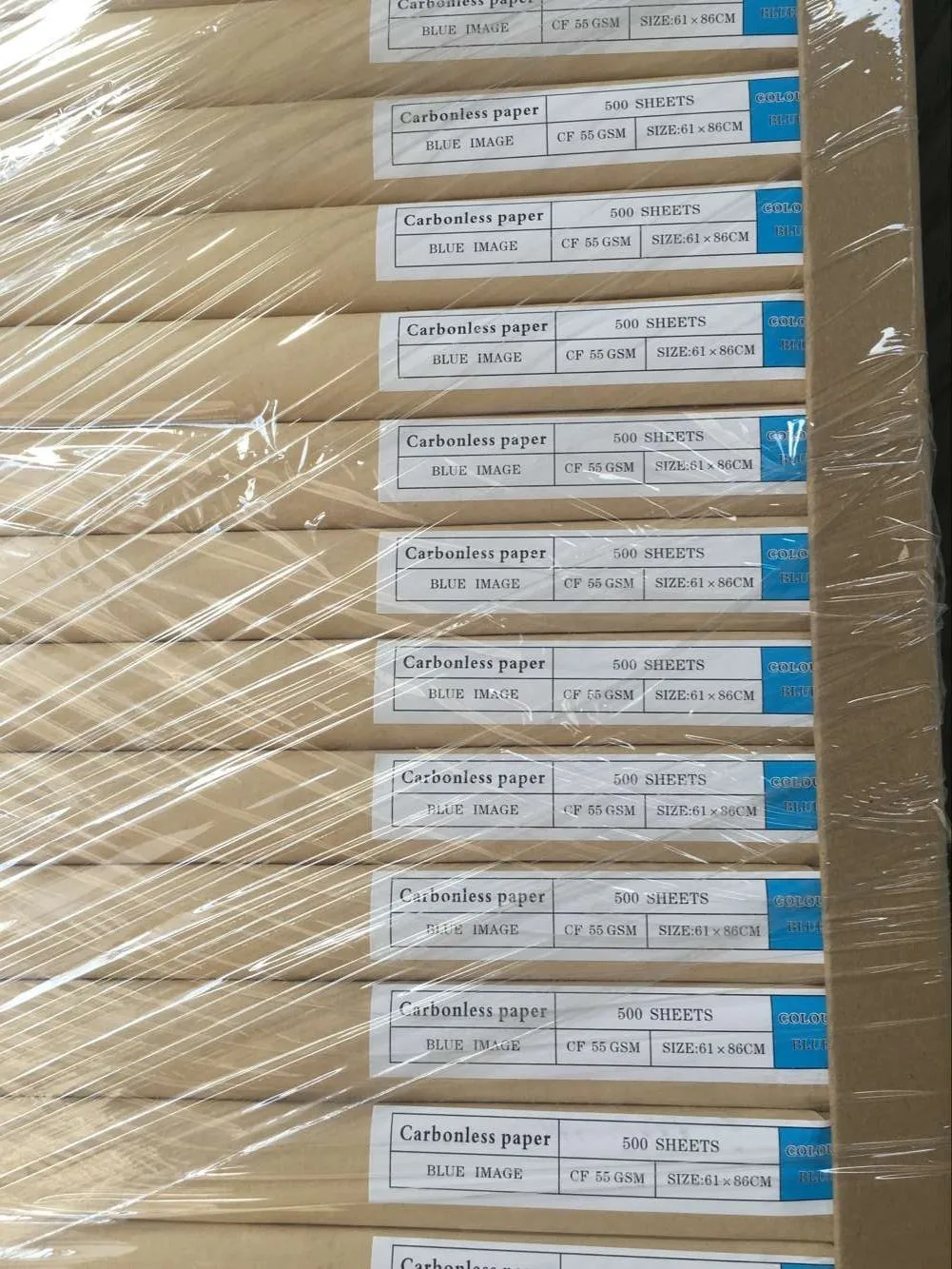 
Premium Quality Blue Image Virgin Wood Pulp Carbonless Paper Mill 