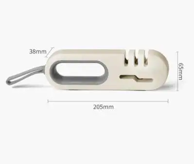 Original Design 4-in-1 Stainless Steel Kitchen Utensil Set Multifunctional Household Scissors Knife Sharpener Durable Tool Kit