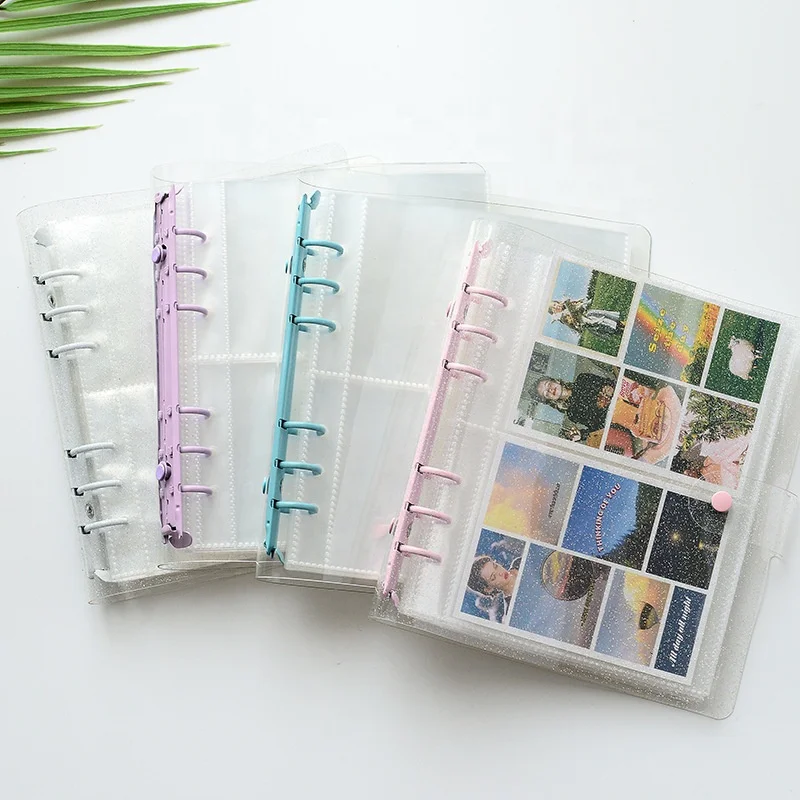 3-inch Pvc Photo Albums Kpop Album Collect Book Student Card Holder Photo Collect Book  Photo Album FOR KPOP
