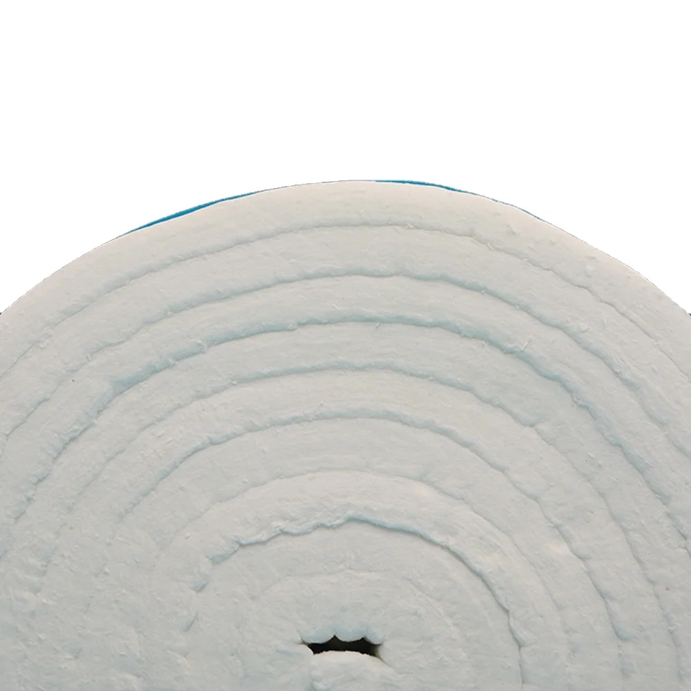 ce certified 96kg/m3 1050c heat resistant wool mat ceramic fiber wire cloth wool mat