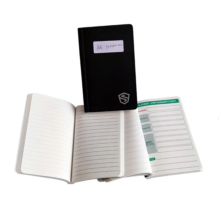 Waterproof stone paper notebook cold Storage Wallet Backup Journal Pocket Size