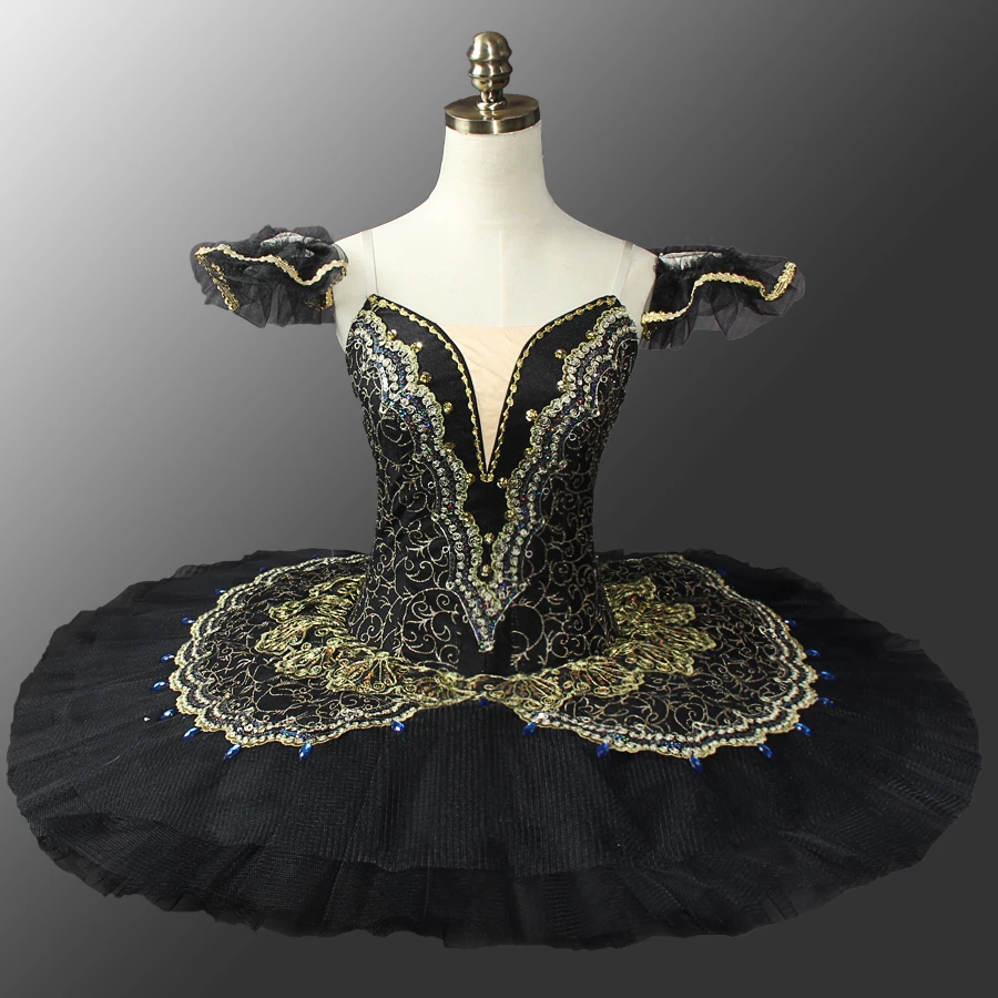 Factory Wholesale Professional Classic TUTU Red Black Swan Lake Ballet TUTU