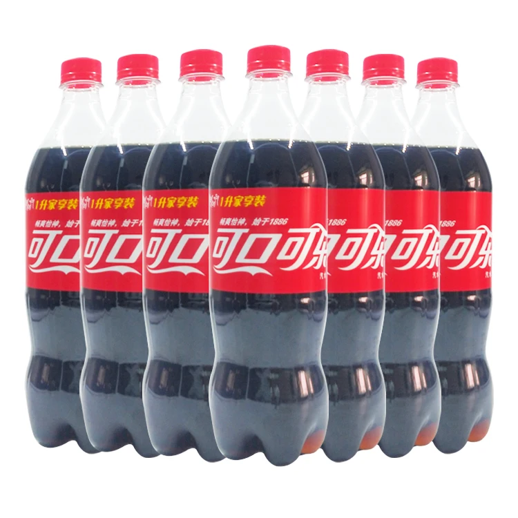 1.25L large bottle -loaded soda beverage carbonic acid beverage family gathering sharing Cola