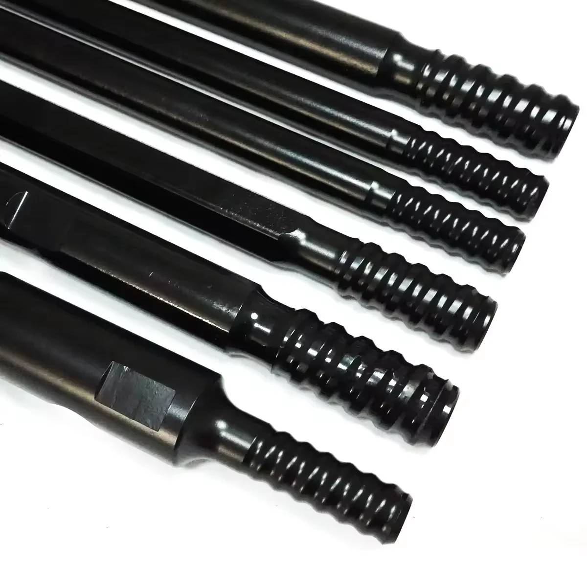 Chinese Manufacturer  drill bit extension rod Threaded connection drill rod for rock drill machine