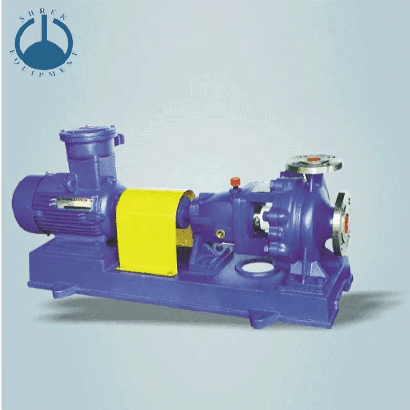 
Top quality CE certified fluorine plastic centrifugal pump/Corrosion resistant pipeline centrifugal pump 