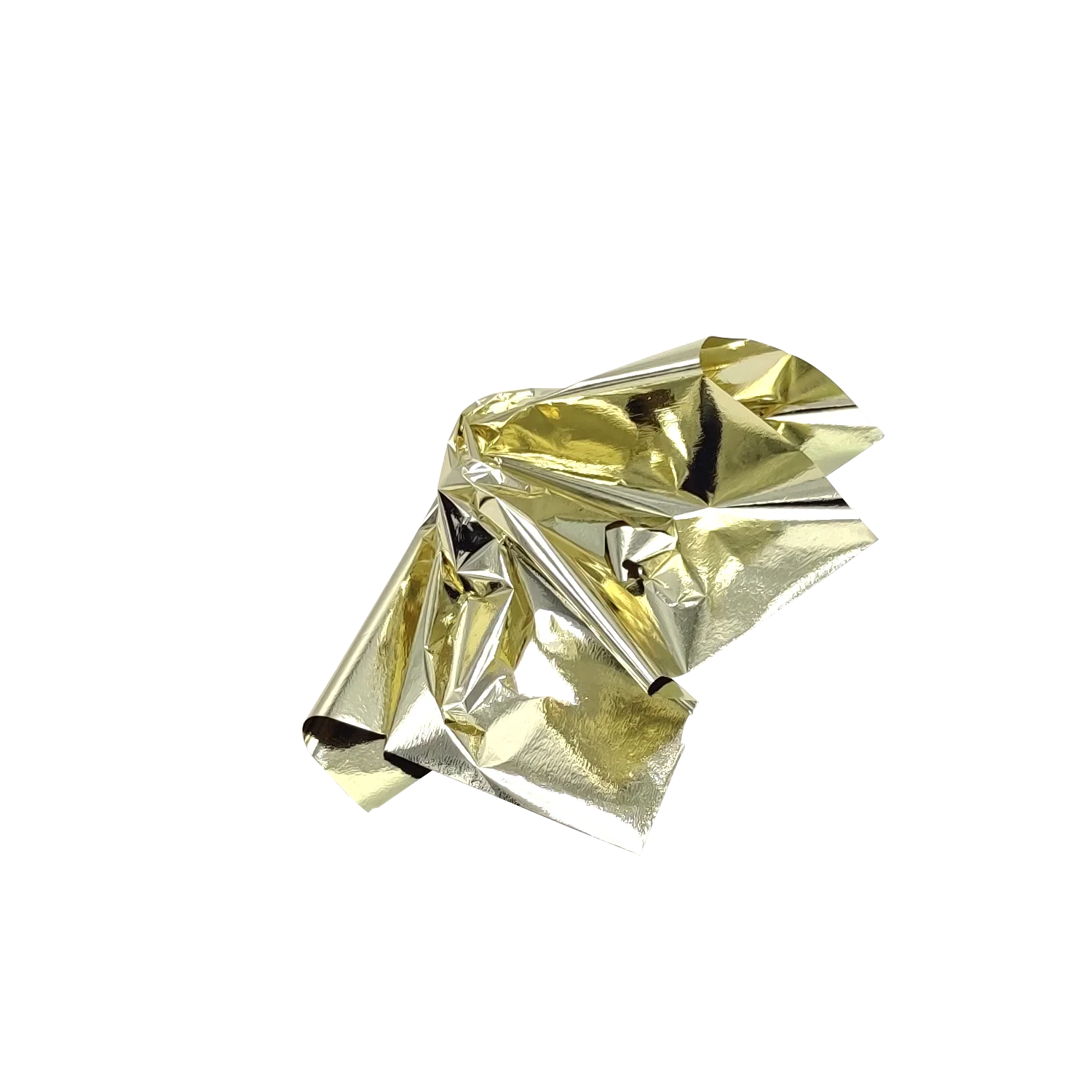 Factory Price 14*14cm Taiwan Imitation Hand Grab Champagne Silver Leaf Foil Sheets Champagne Silver Color Leaf Crafts Decoration