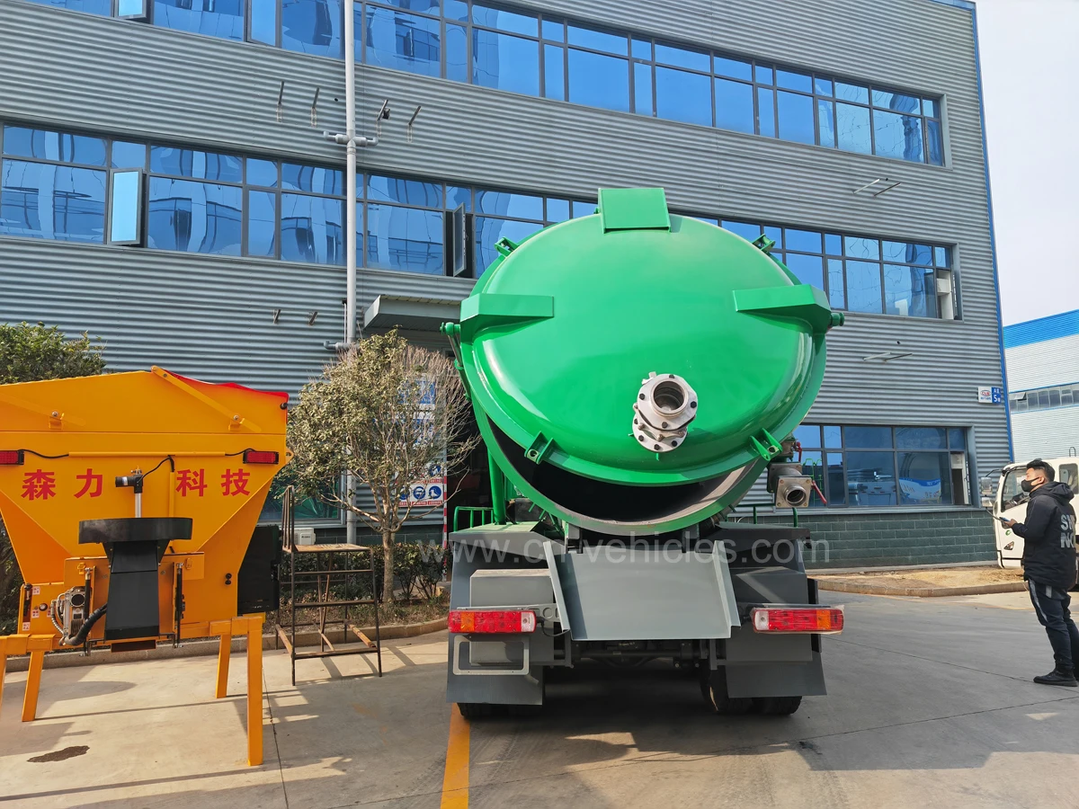 Хорошая цена 6X4 вакуумный канализационный грузовик 18 куб. М 20 для