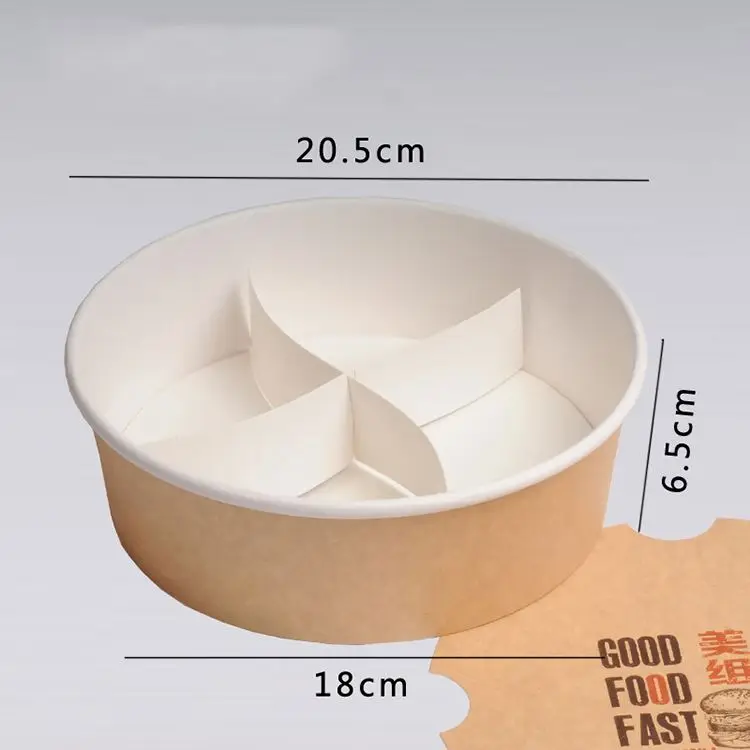 64Oz Disposable Big Size Custom Printed Paper Popcorn Cups With Plastic Lids