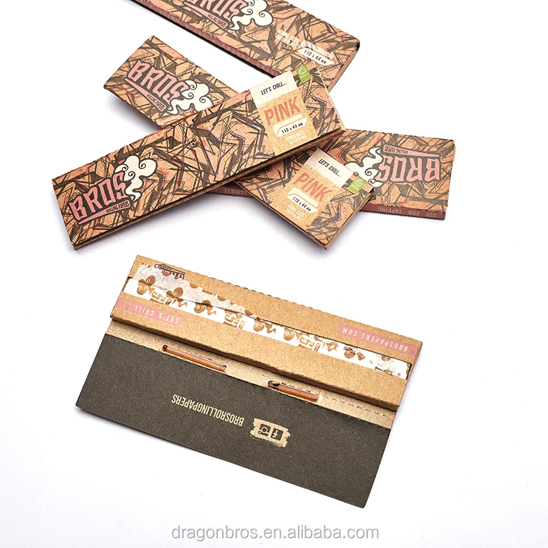 
Classical Ture Hemp Rolling Paper Smoking Custom Your Own Logo 