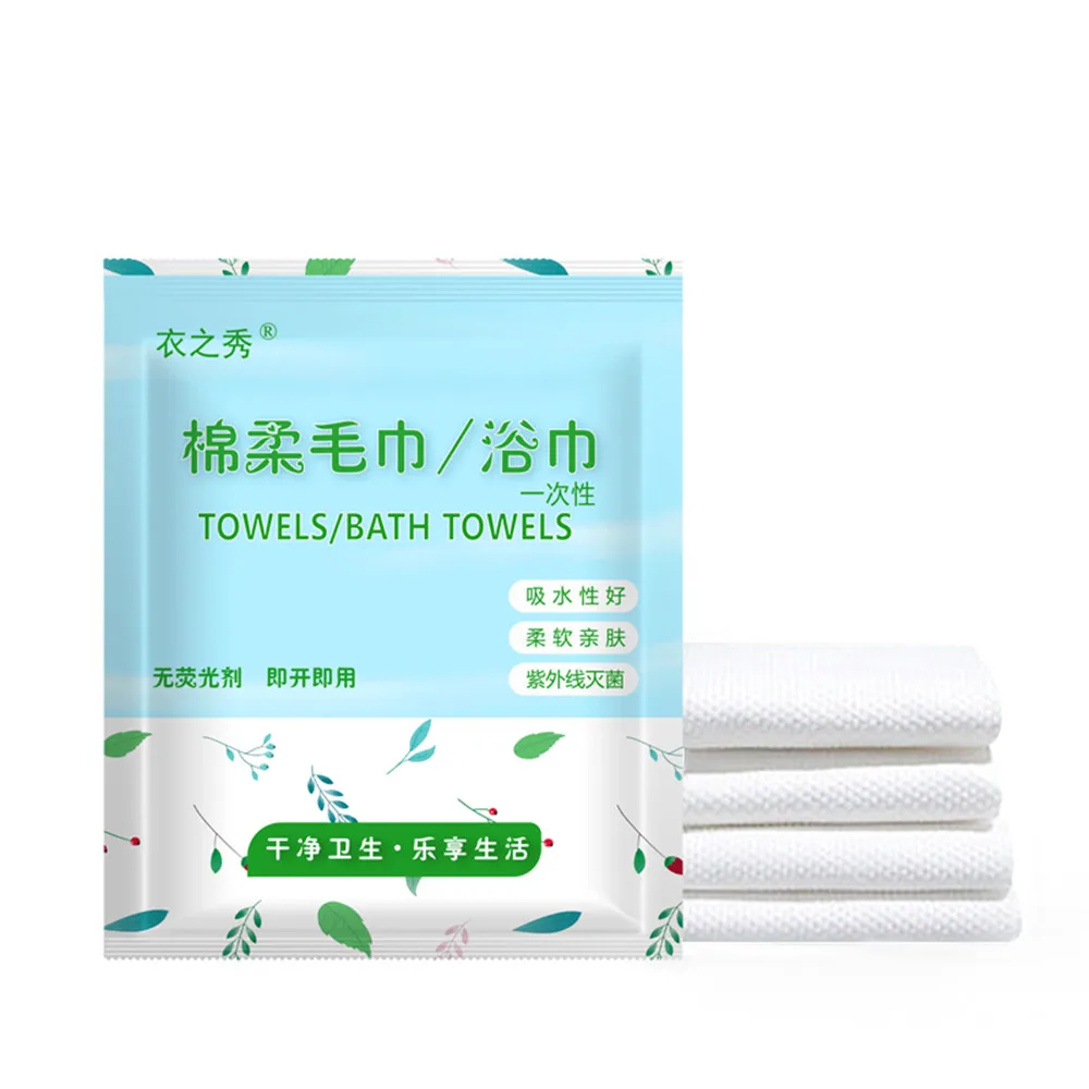 Wholesale Disposable Cotton Tissue Towel Absorbent Nonwoven Cloth Towel for Salon Spa Hotel