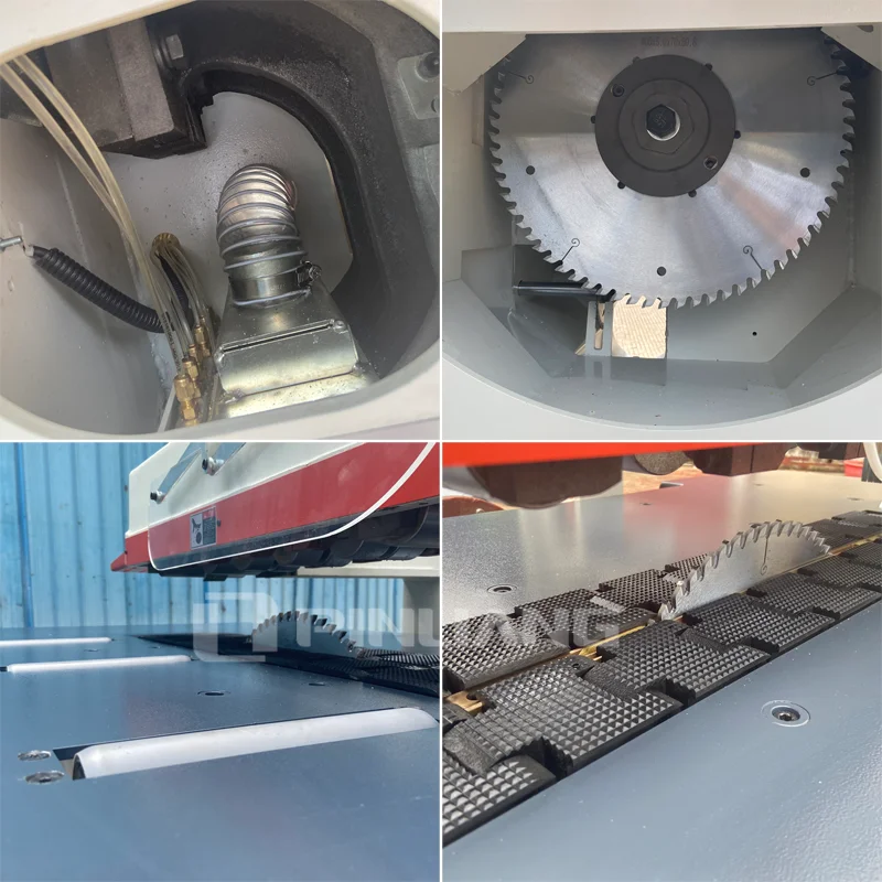 Laser guide Single blade bottom Rip Saw high precision MJ163 Timber Straight Line Rip Saw