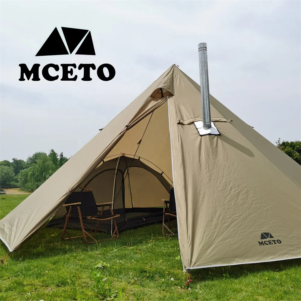 MCETO Outdoor TX500  Tipi Hot Tent Woodstove Backpacking Adventure Hunting Equipment Without Snow Skirt