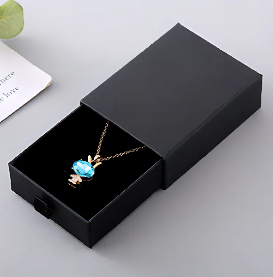 New Styles Small Jewelry Packaging Box Paper Cardboard Rings Jewelry Gift Boxes Luxury Jewelry Packaging Box