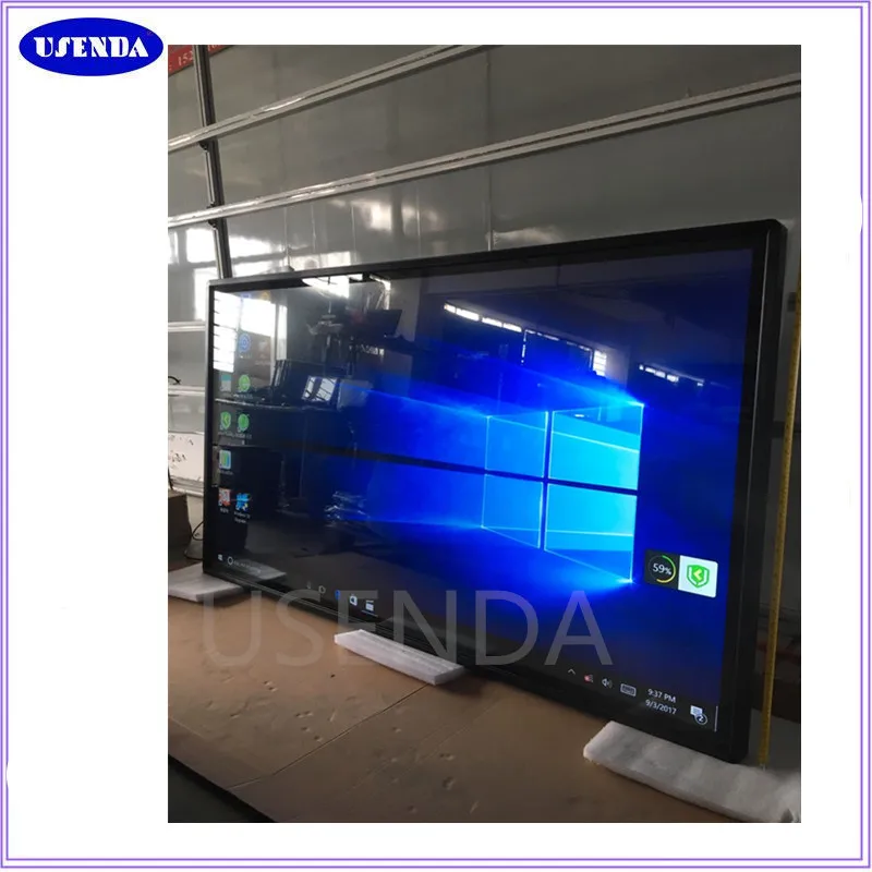 86 inch Multi language  teaching smart whiteboard touch screen monitor  totem for teaching meeting use