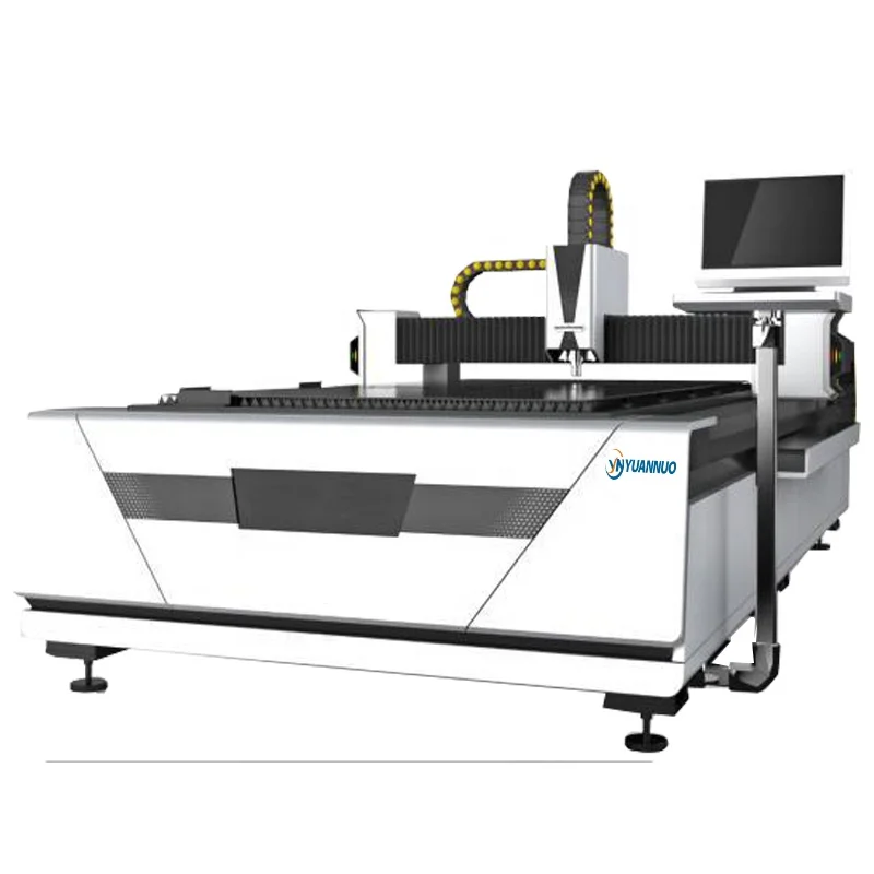 YN 1325 1530 accuracy 1500W 2000W 3000W 6000W 10000W Fiber metal sheet laser cutting machine for steel ss iron carbon steel