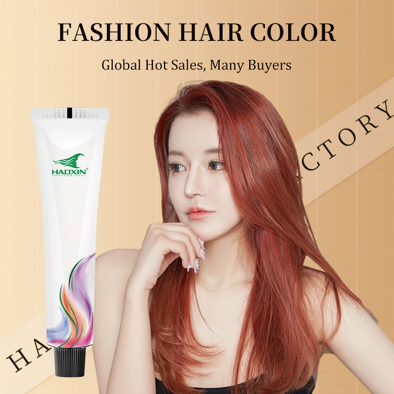 beauty products organic Salon Low Ammonia Private Label hair color dyes cream