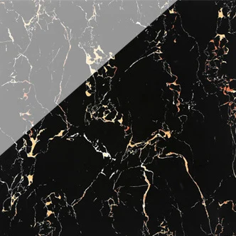 Dark Color Glazed Polished Porcelain Tiles living room luxury glossy Black gold ceramic floor tiles