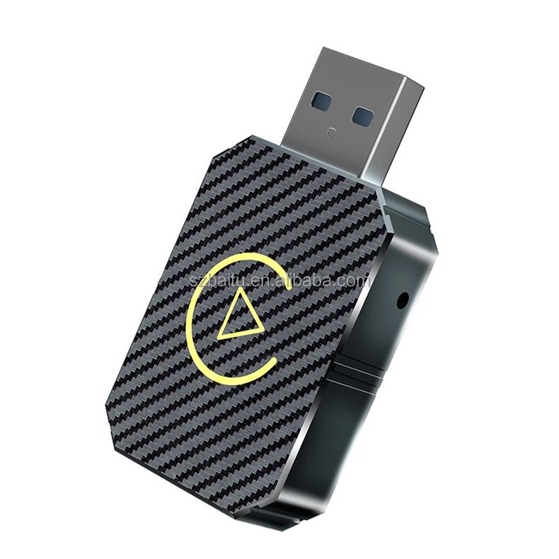 Wired upgrade Wireless Carplay And Android Auto USBcarplay dongle plug and play