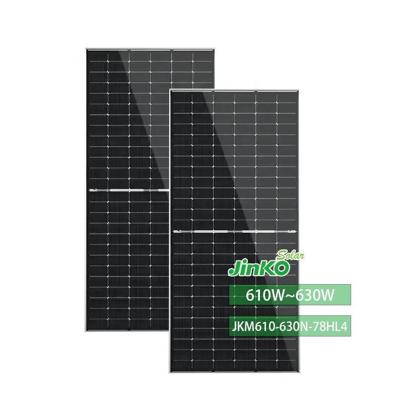 Jinko panneau solaire 156 элементы N-типа 610 Вт 615 620 625 630 солнечная панель по Заводской Цене моно лицевая