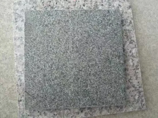 Chinese cheap G684 pearl black basalt granite slab flamed stone