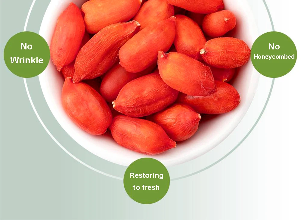 Healthy Fruit Green Food Natural Dried Fruit FD Freeze Dried Goji Berries Freeze Dry Wolfberry Tea Ingredient