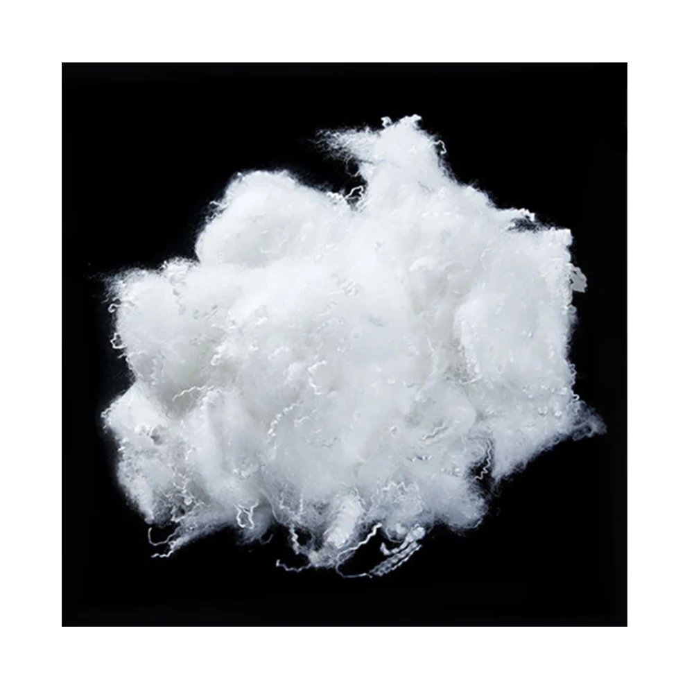 
WeitaiFactory поставщики оптом RPET переработанное волокно 1.4D белое Полиэфирное штапельное волокно переработанная Подушка заполняющие материалы 