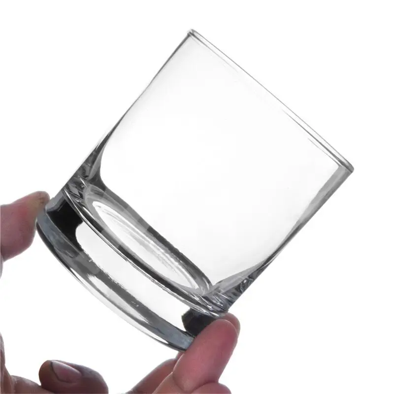 Wholesale 300Ml Custom Transparent Rocking Whiskey Tasting Glasses Whiskey Tumbler For Pub Restaurant