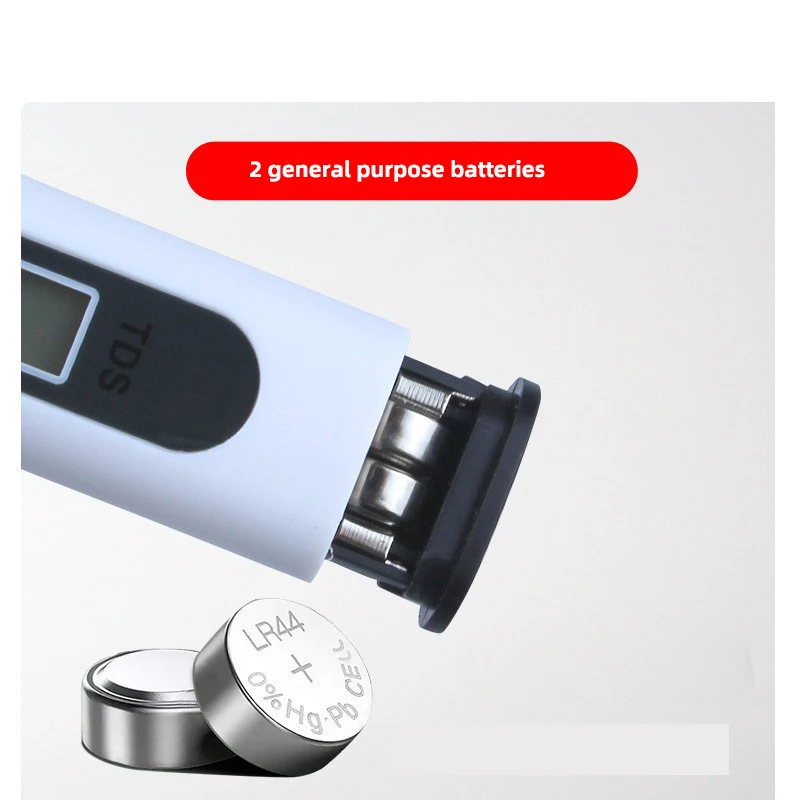 Portable Digital 3 in 1 Portable Dissolved Solids TDS-M2 PPM Water Detector Meter Quality Testing Pen With Leather Sheath
