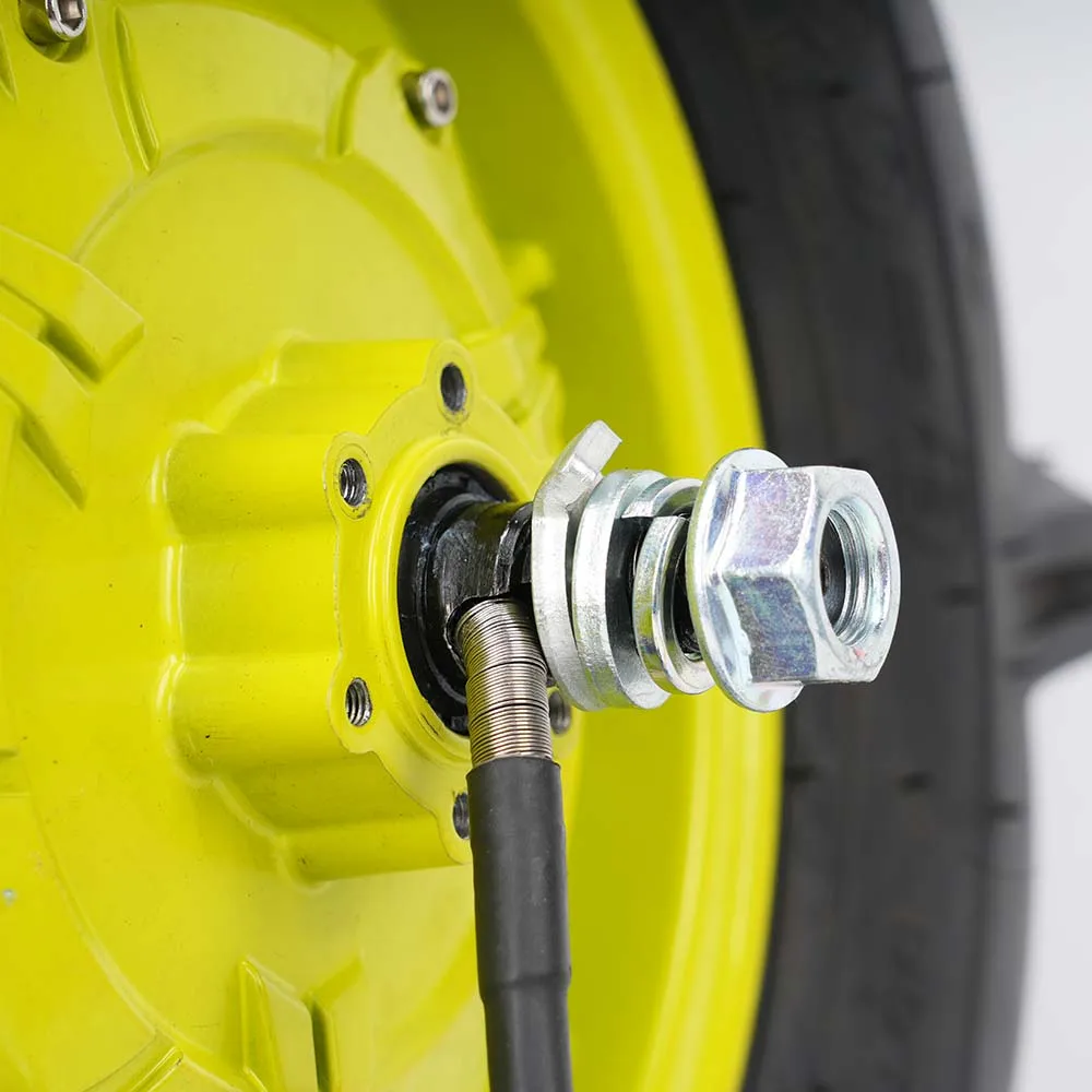 48v 110N.M  high torque low speed 16 inch 4.00-8 tractor tire electric wheelbarrow hub motor