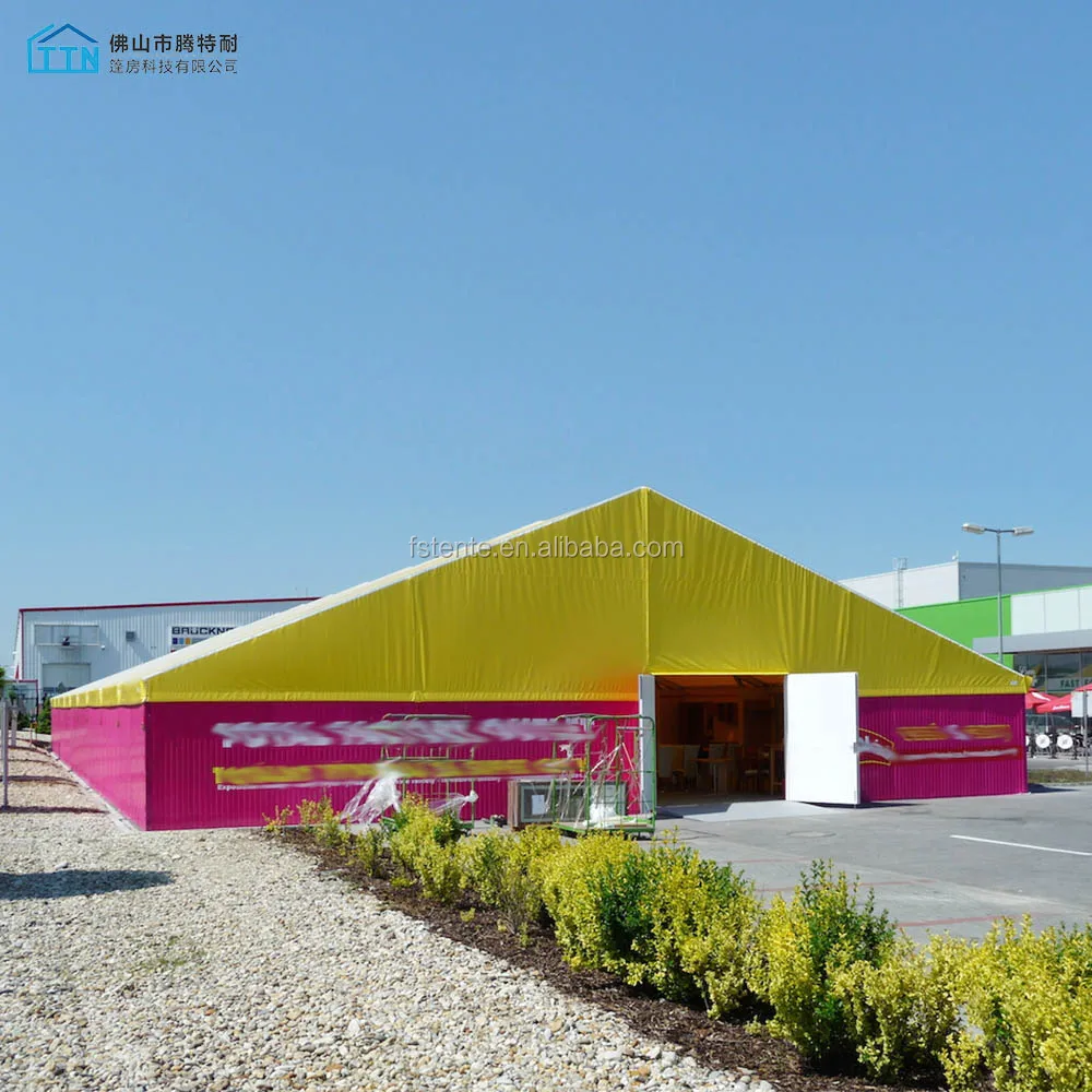 Outdoor large high clear pvc marquee party tent 3x6