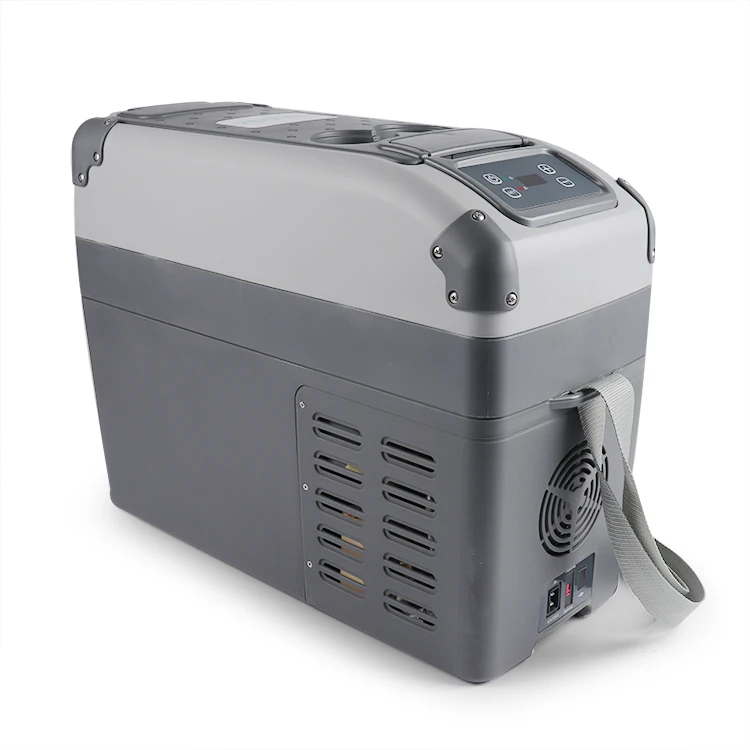 14.5L portable fridge armrest 12v  car refrigerator with Digital display Center Console Car Fridges camping outdoor fridge