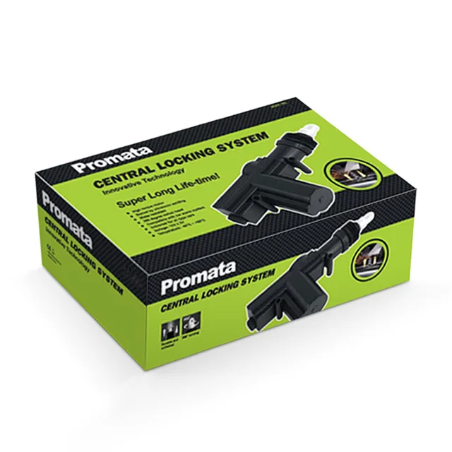 Promata Premium Universal 12V/24V Door Lock Actuator Ultrasonic Welded, Water-Resistant Design