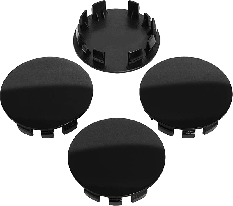 60mm ABS Aluminum Logo Carbon Fiber Pattern Car Wheel Center Hub C aps Cover Fibre Car Rim Hubcap Badge Styling Accessories