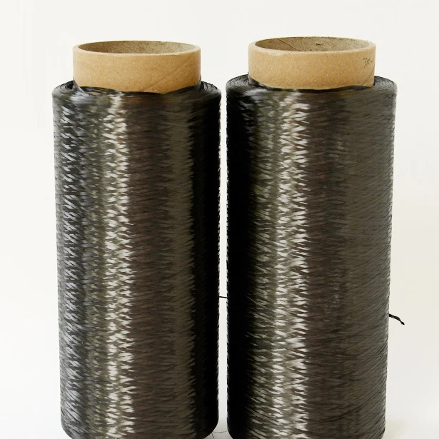 Chinese factory carbon fiber filament yarn 3k 6k 12k Carbon Fiber Yarn On Bobbins T300 T700 Carbon Fiber Yarn