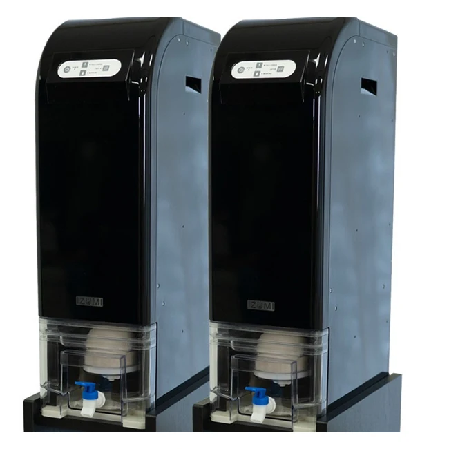Water automatically generated drinking portable plastic water dispenser