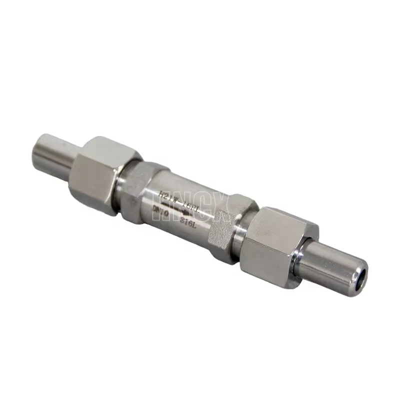 304/316L stainless steel butt welding check valve H21W-16RL high pressure resistant welded check valve