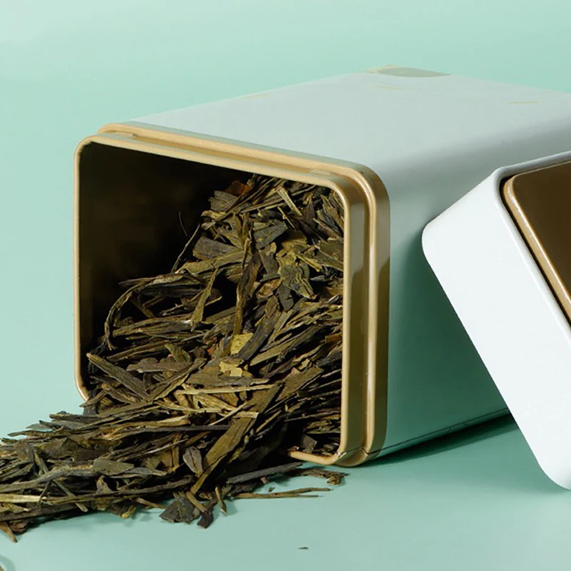 Xin Jia Yi Packaging Box Tin Square Metal Eco-Friendly Decorative Tea Storage Wedding Favor Mini Tin Cans