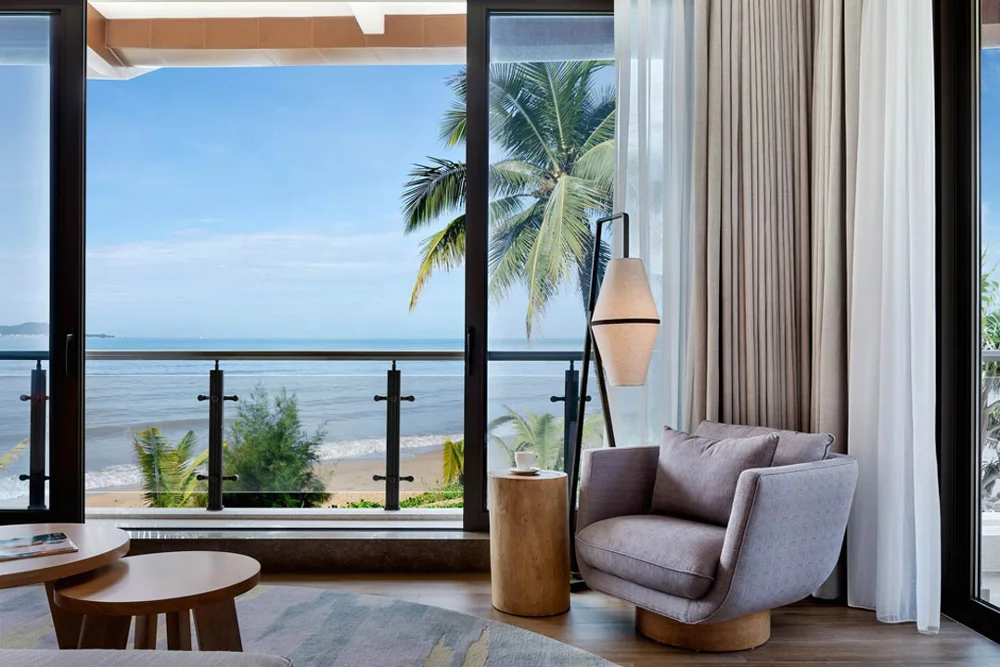 Southeast Asian design Modern Apartment Wooden Bedroom Furniture (EMT-1912)