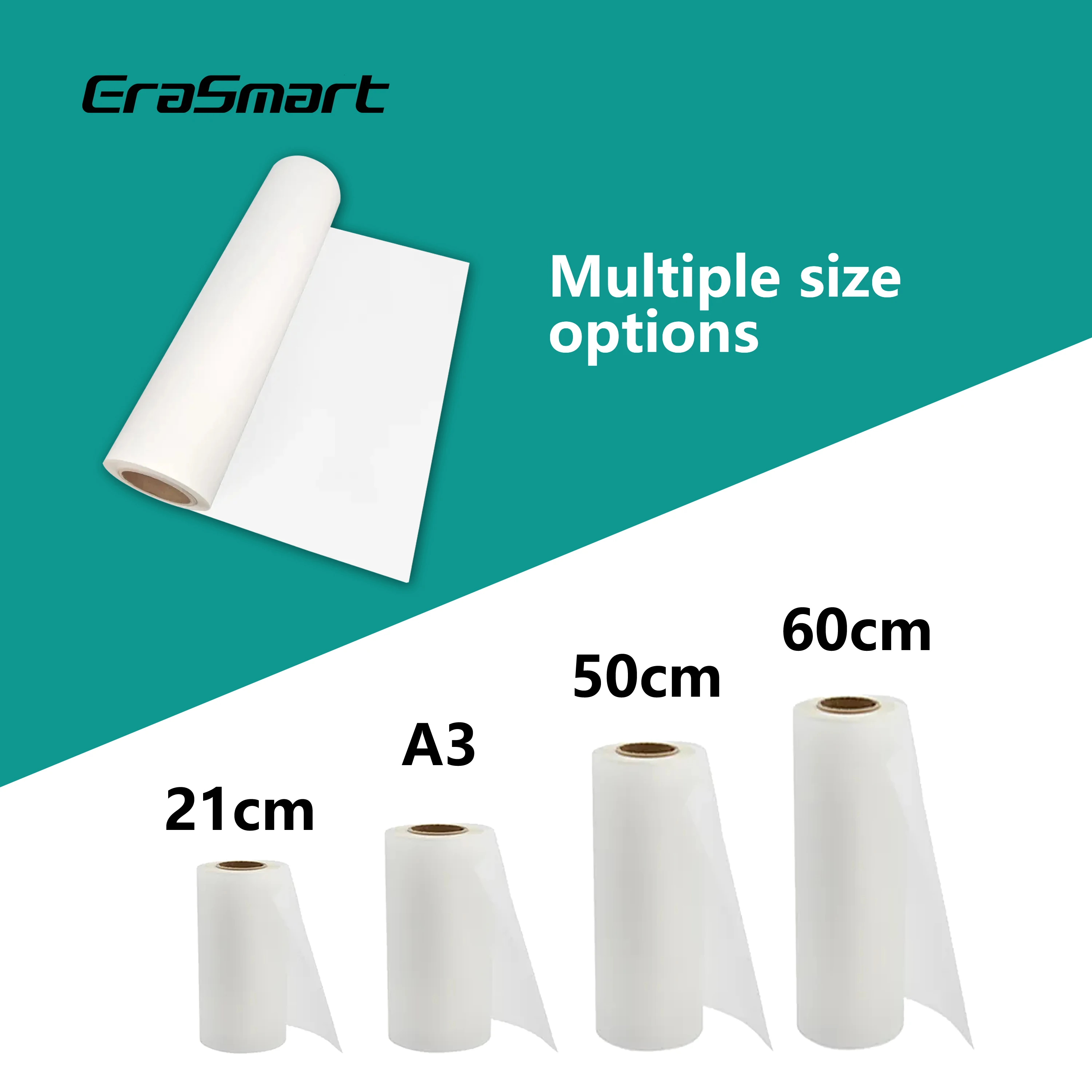 Eraasmart DTF ПЭТ-пленка a3 a4 теплопередающая пленка бумага dtf листы для принтера односторонняя