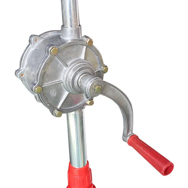 High Quality Aluminum Alloy Hand Manual Rotary Barrel Pump for Fuel Diesel Transfer