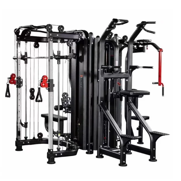 Hot Sale Unisex 4 Station Home Gym Machine Strength mutli function station Training Equipment Commercial Gym Machine