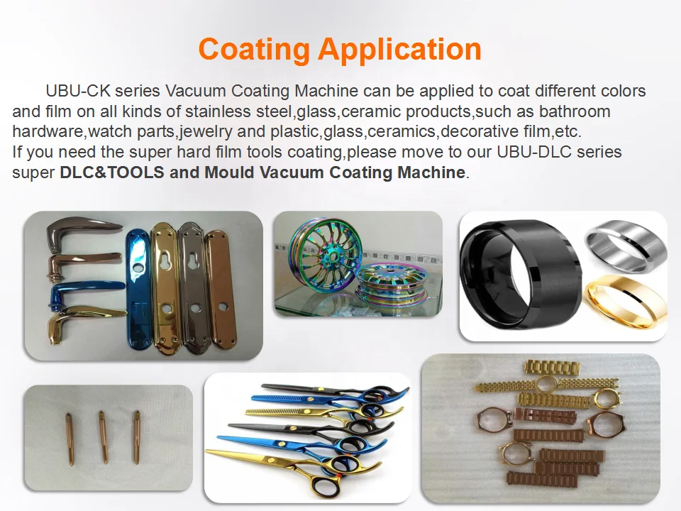 Metal stainless steel Vacuum DC magnetron sputtering coating equipment coating machine vacuum metallizing machine