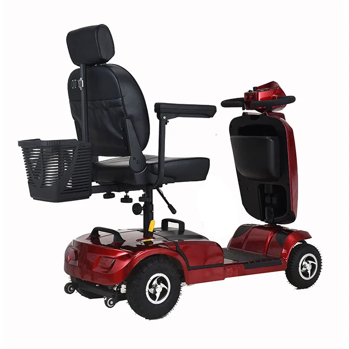 FWD-L28 High Chair Back 300W 24V/20Ah Smart 4 Wheel elderly Electric Mobility Scooter for handicapped