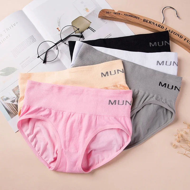 knickers Japanese and Korean style women Panties panty underwear Seamless mid waist sexy simple lace ladies briefs Bragas